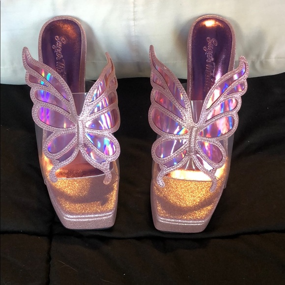 Dolls Kill Shoes - Butterfly heels